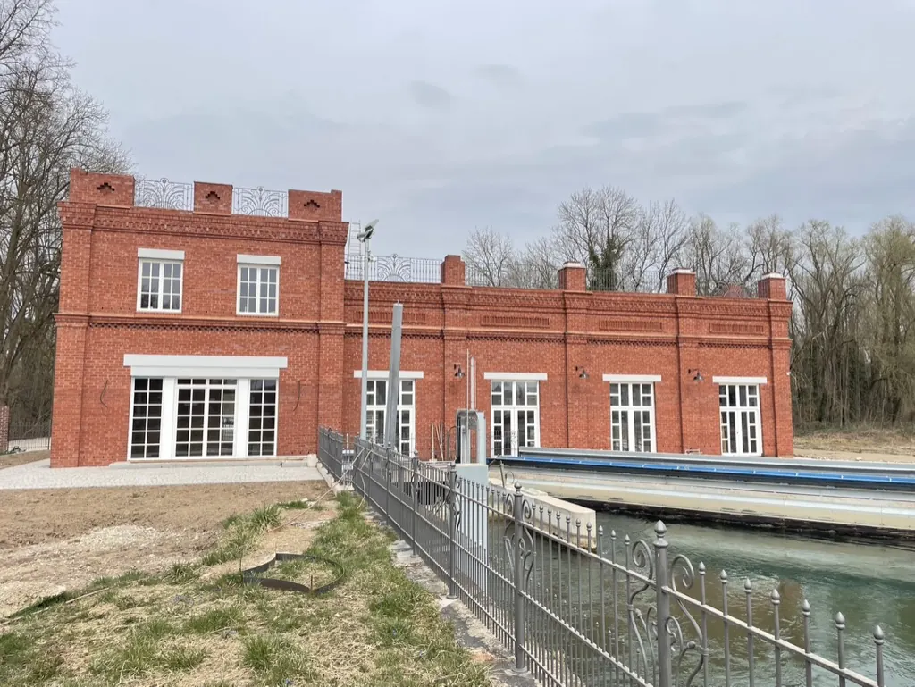 Neues Maschinenhaus der Herrenmühle in Senden